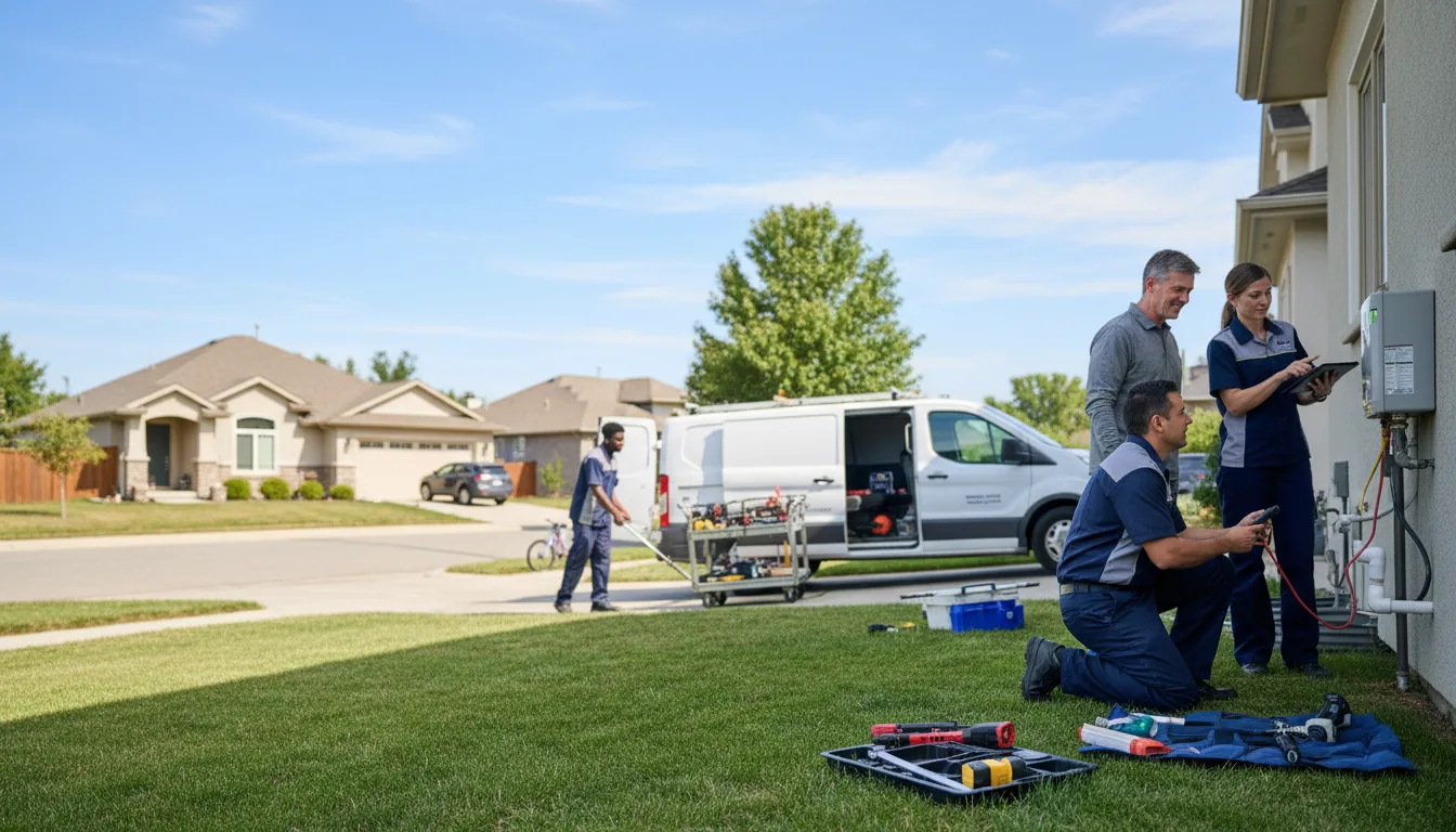 Tankless water heater service in Hebron, KY